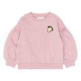 THE NEW SIBLINGS | Sapphire os sweatshirt silver pink