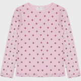 The New | TNVandelia L_S Mesh Tee | Pink Lavender AOP TN