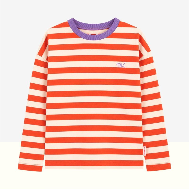 The New Chapter | Lou longsleeve | Burnt Ochre Stripes
