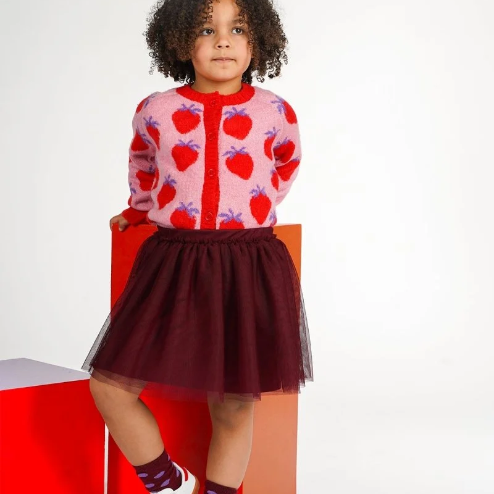 The New Chapter | Luna skirt | Burgundy