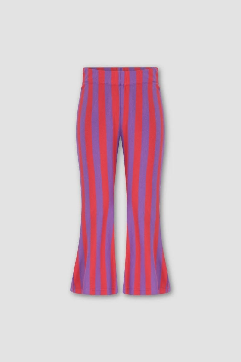 The New Chapter | Nena flared pants | Chive Blossom Stripes