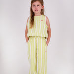 The New Chapter | Pants Atlas green stripes