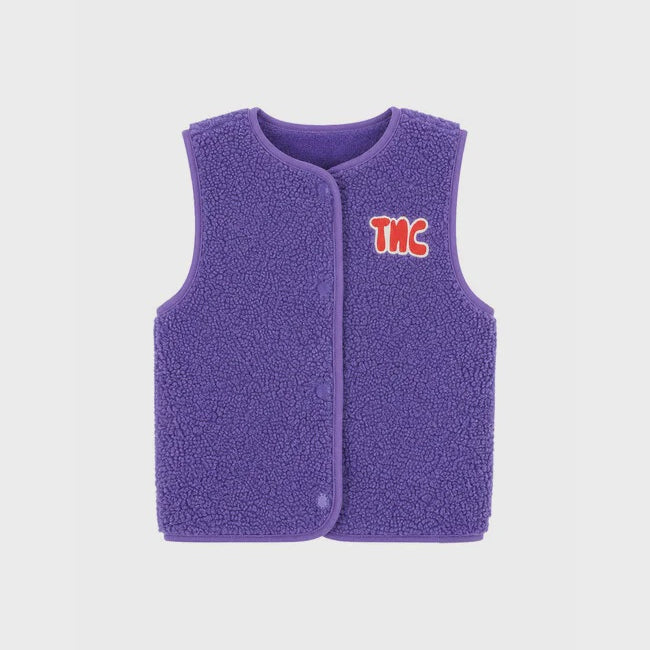 The New Chapter | Teddy gilet | Chive Blossom