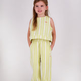 The New Chapter | Top Beth green stripes