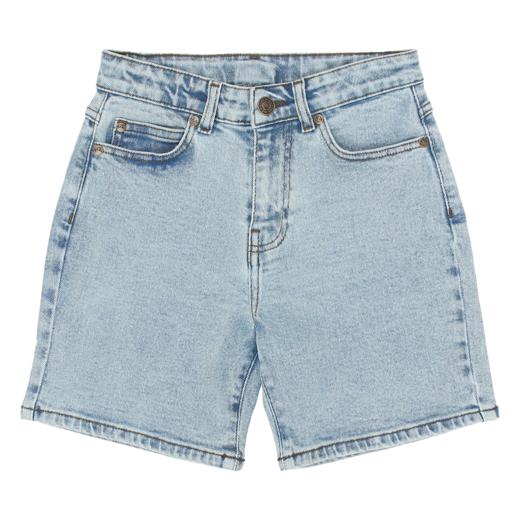 The New Josh denim shorts light blue denim