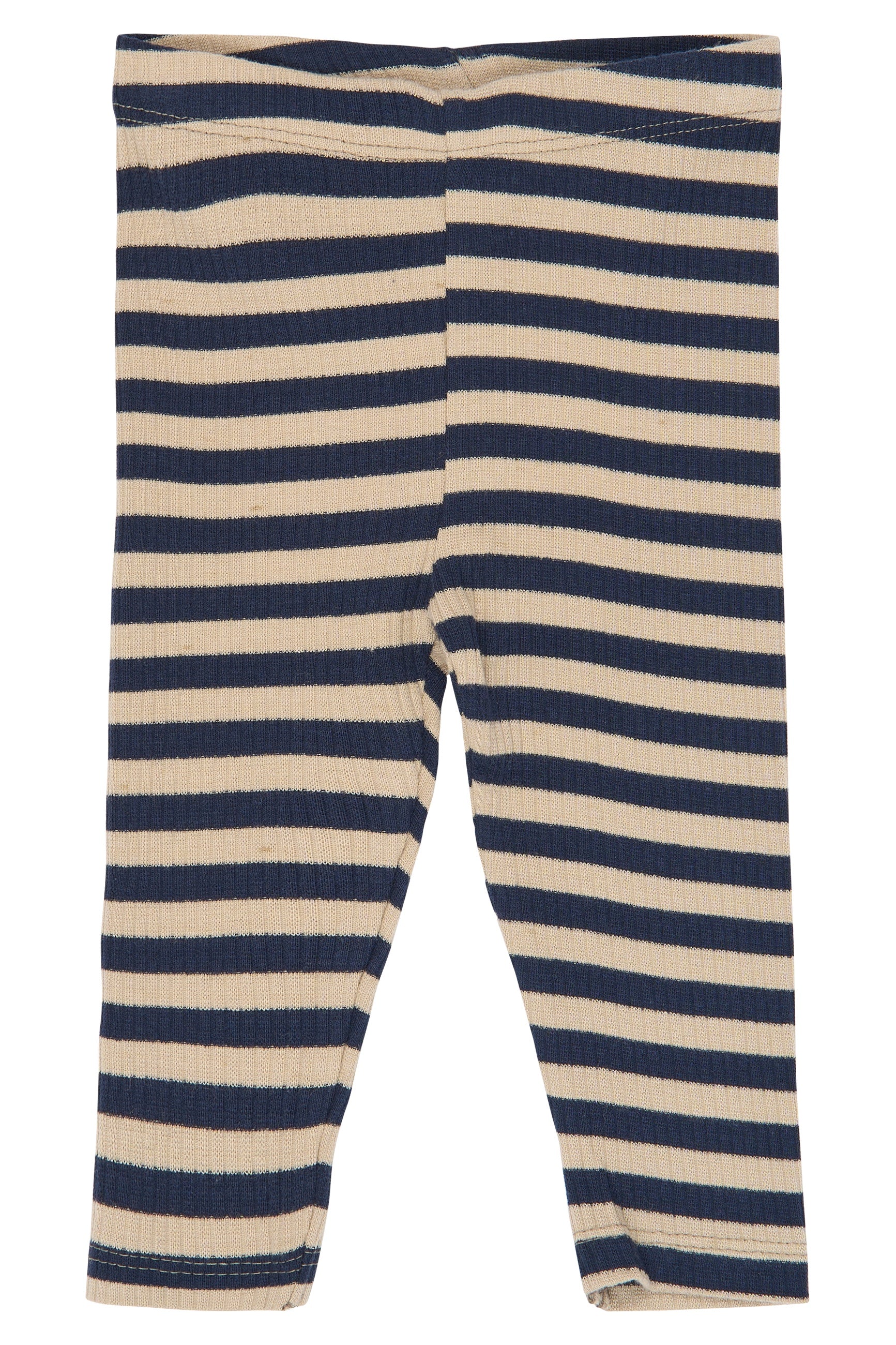 The New Siblings | Fro Rib Legging | Navy Blazer Striped