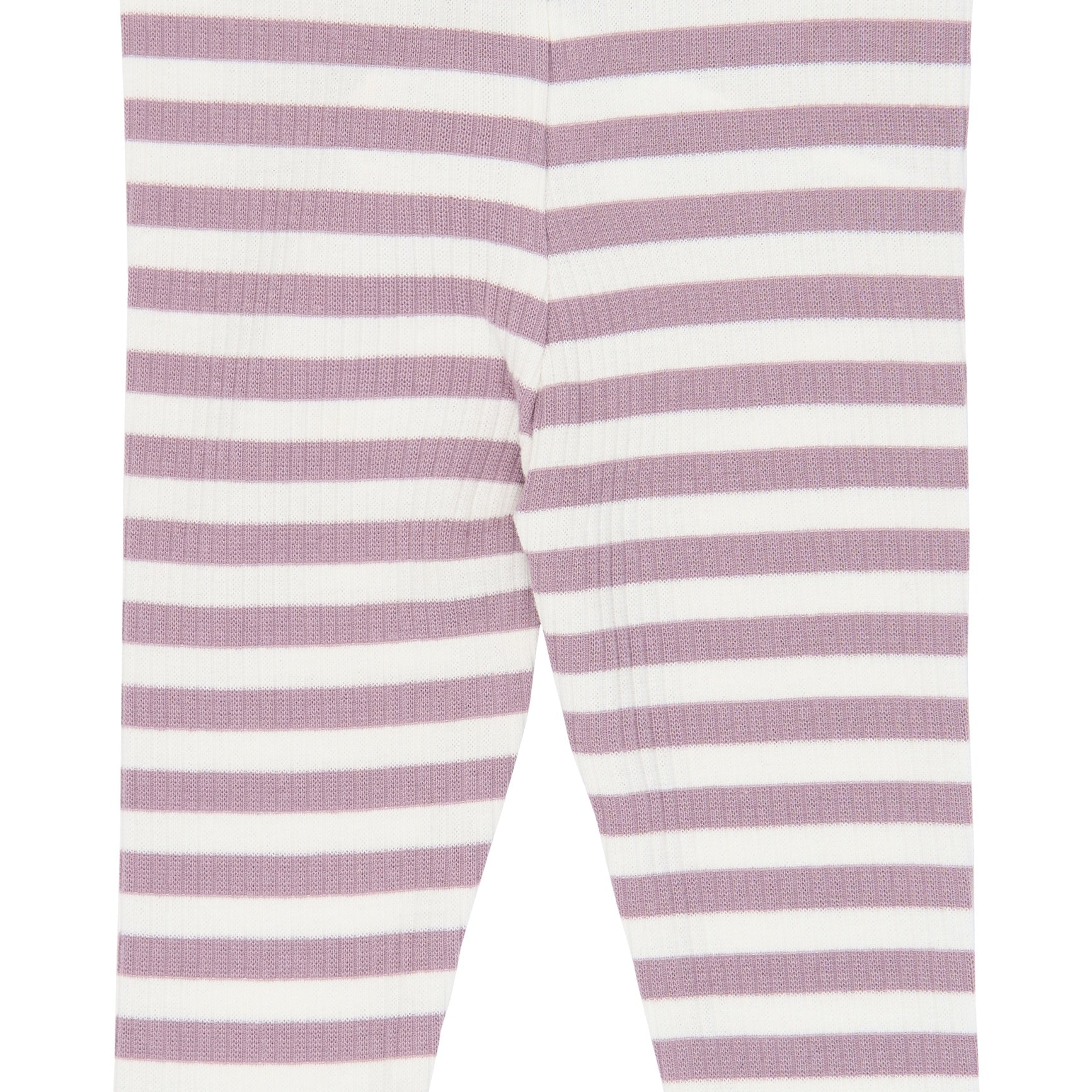 The New Siblings | Fro Rib Leggings | elderberry-gardenia striped TN