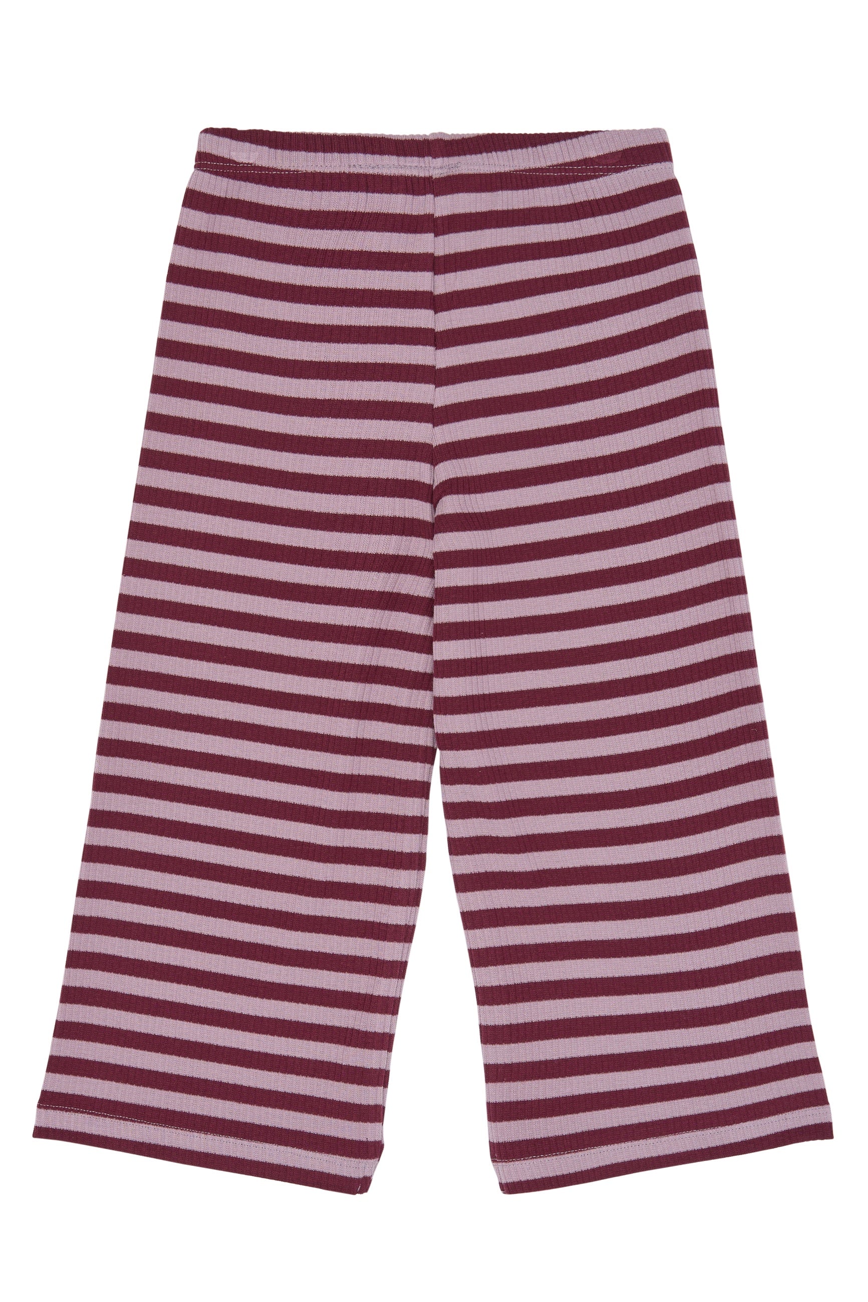 The New Siblings | Fro Wide Rib Pants | Elderberry Striped