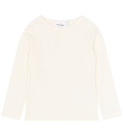 The New Siblings | STYsa Long Sleeve Pointelle Tee | Gardenia