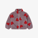 The New Siblings | TNSTUna OS Teddy Jacket | Elderberry AOP TN