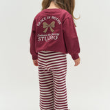 The New Siblings | TNSTVerona Sweatshirt | Burgundy TN