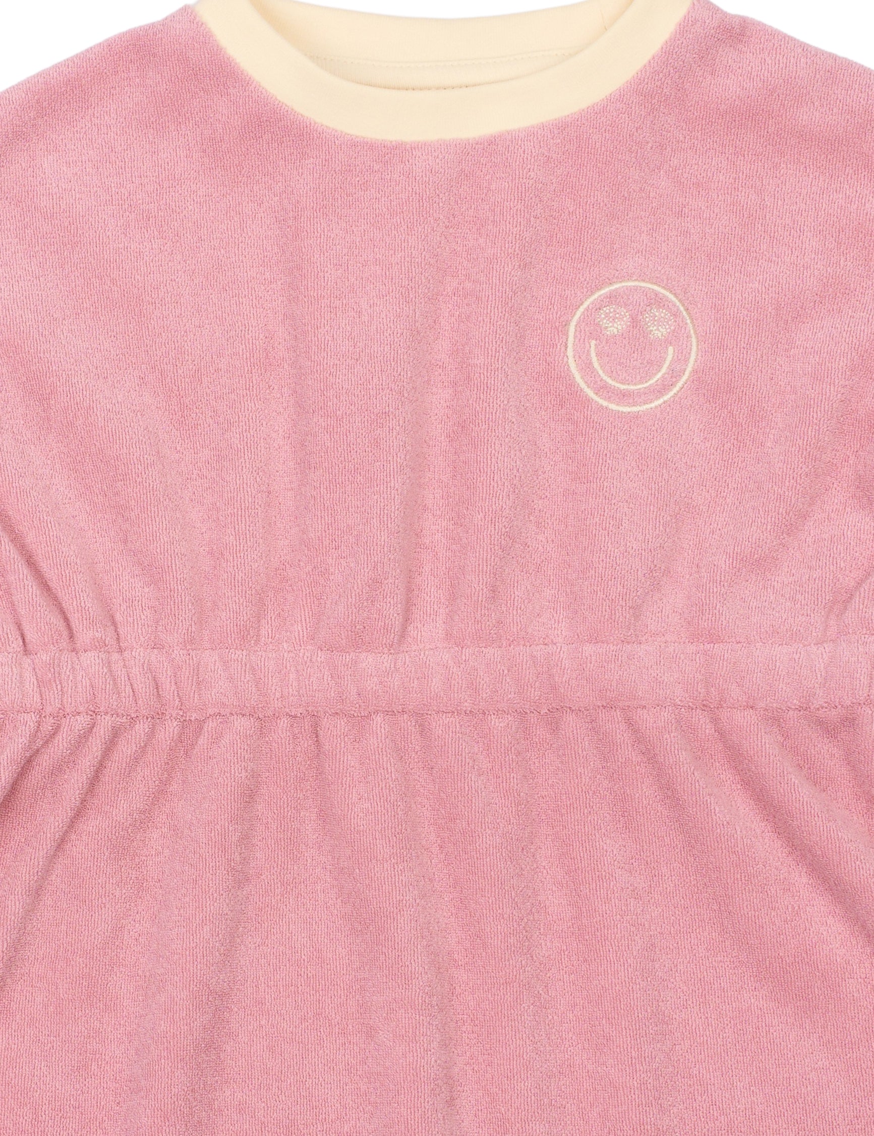 The New Siblings Tamira s_s terry dress cashmere rose