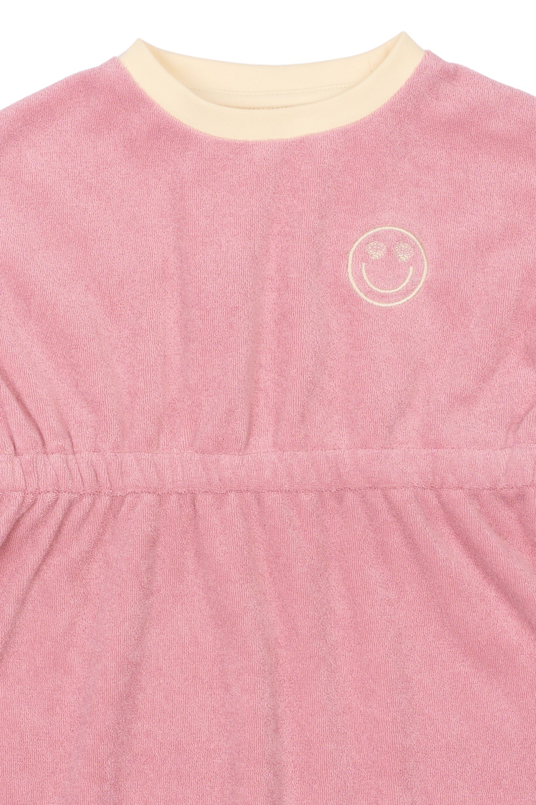 The New Siblings Tamira s_s terry dress cashmere rose
