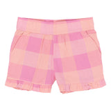 The New Siblings Tassie shorts cashmere rose checked