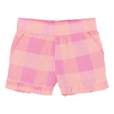 The New Siblings Tassie shorts cashmere rose checked