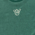 The New Siblings Terry os s_s tee posy green