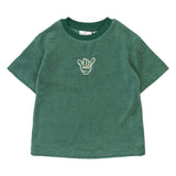 The New Siblings Terry os s_s tee posy green