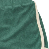 The New Siblings Terry shorts posy green