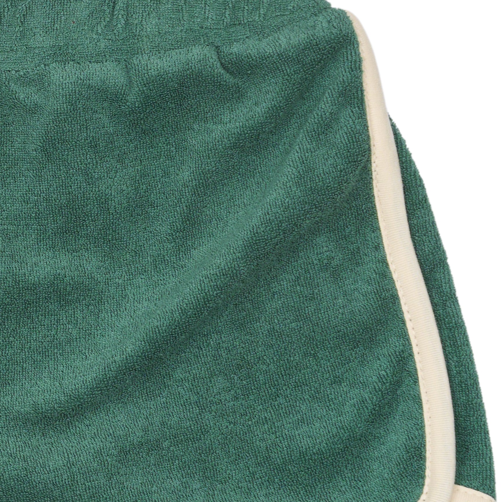 The New Siblings Terry shorts posy green