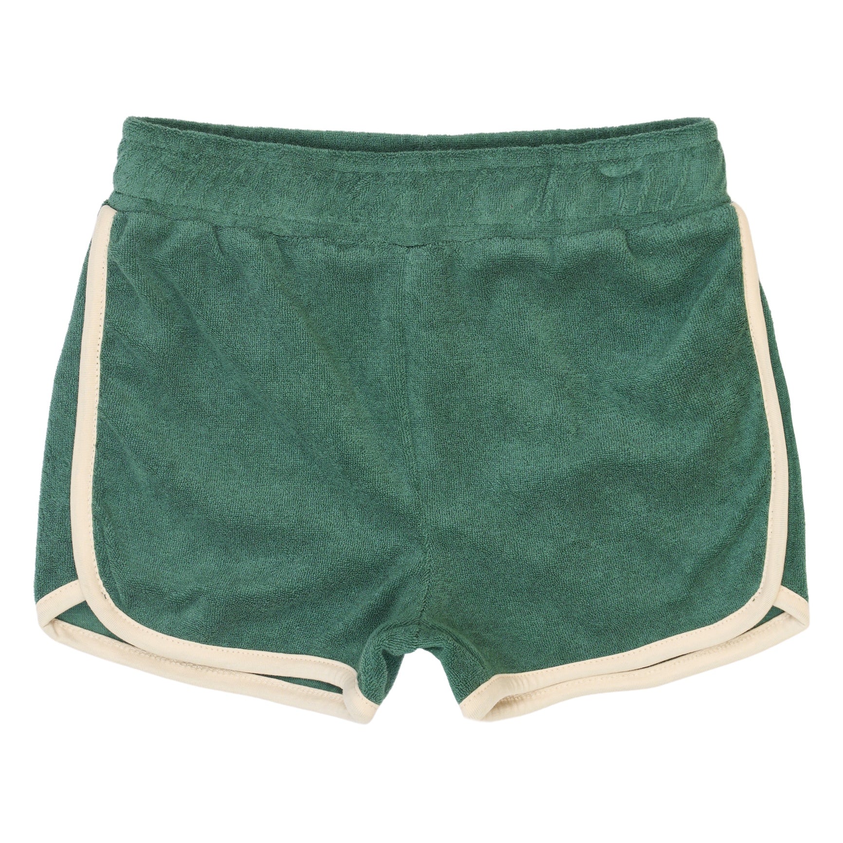 The New Siblings Terry shorts posy green