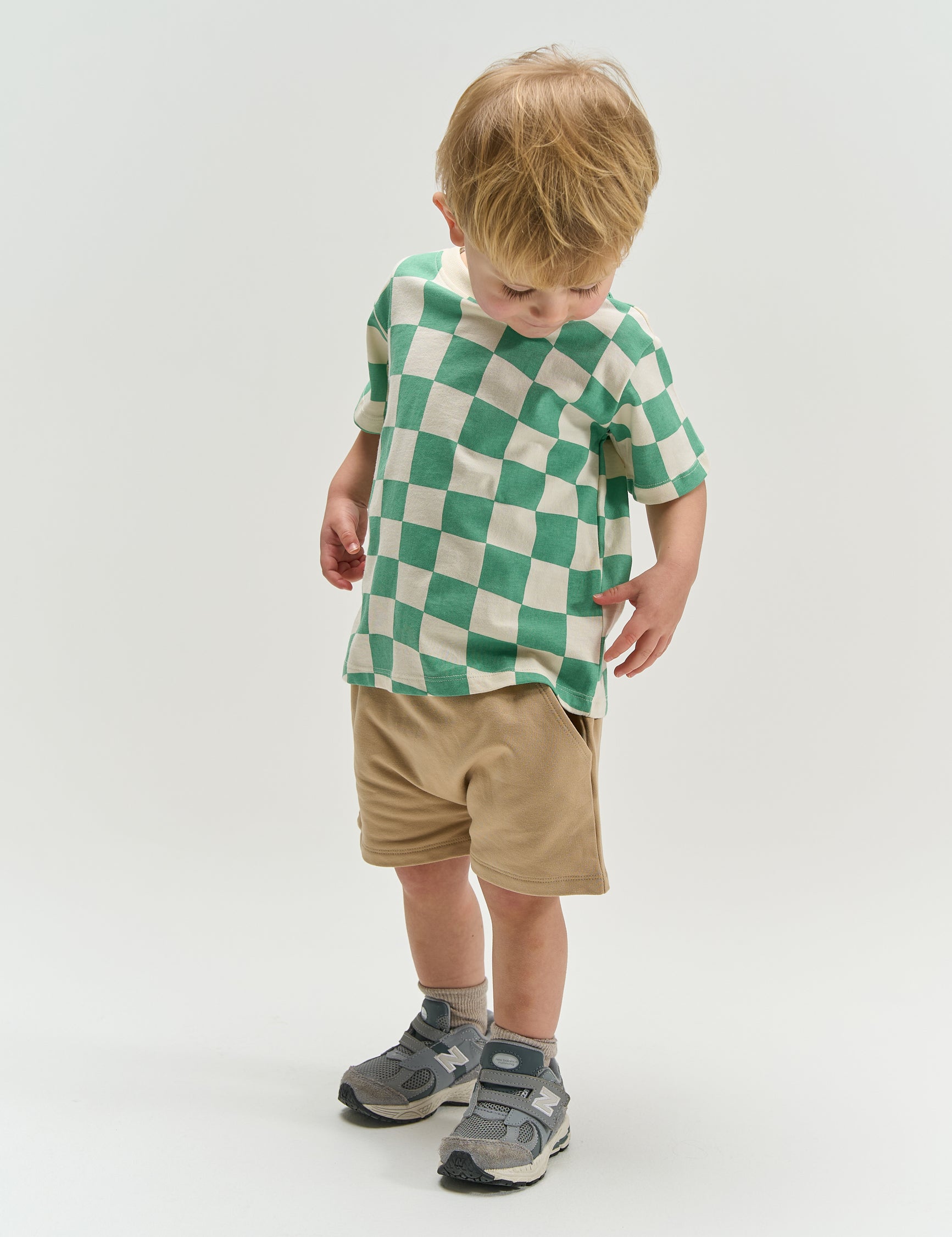 The New Siblings Tino os s_s tee créme de menthe check