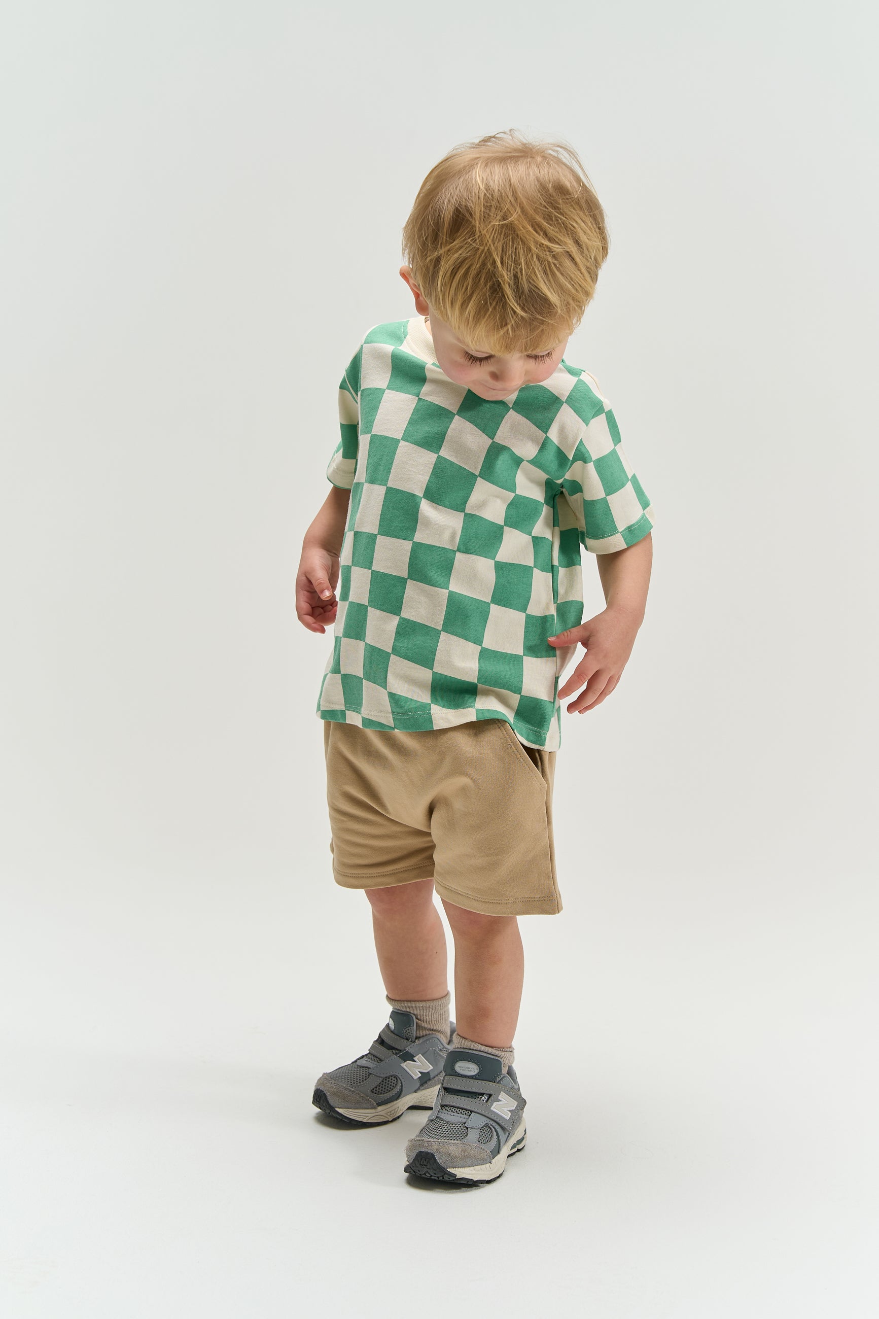 The New Siblings Tino os s_s tee créme de menthe check