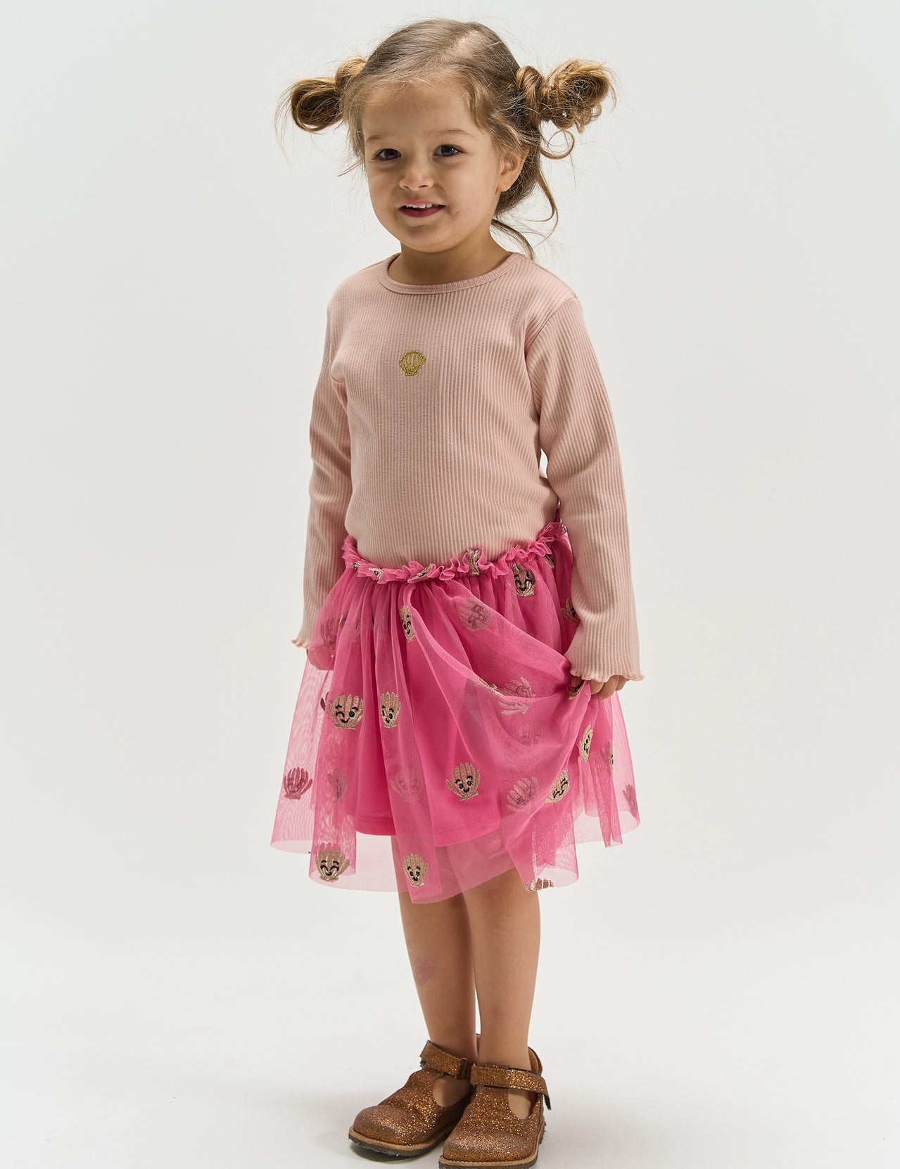 The New Siblings | Tule skirt cashmere rose