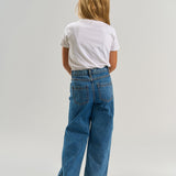 The New | TNLissabon Wide Fit Jeans | Medium Blue Denim