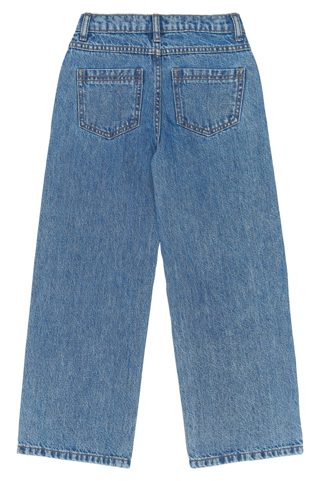 The New | TNLissabon Wide Fit Jeans | Medium Blue Denim