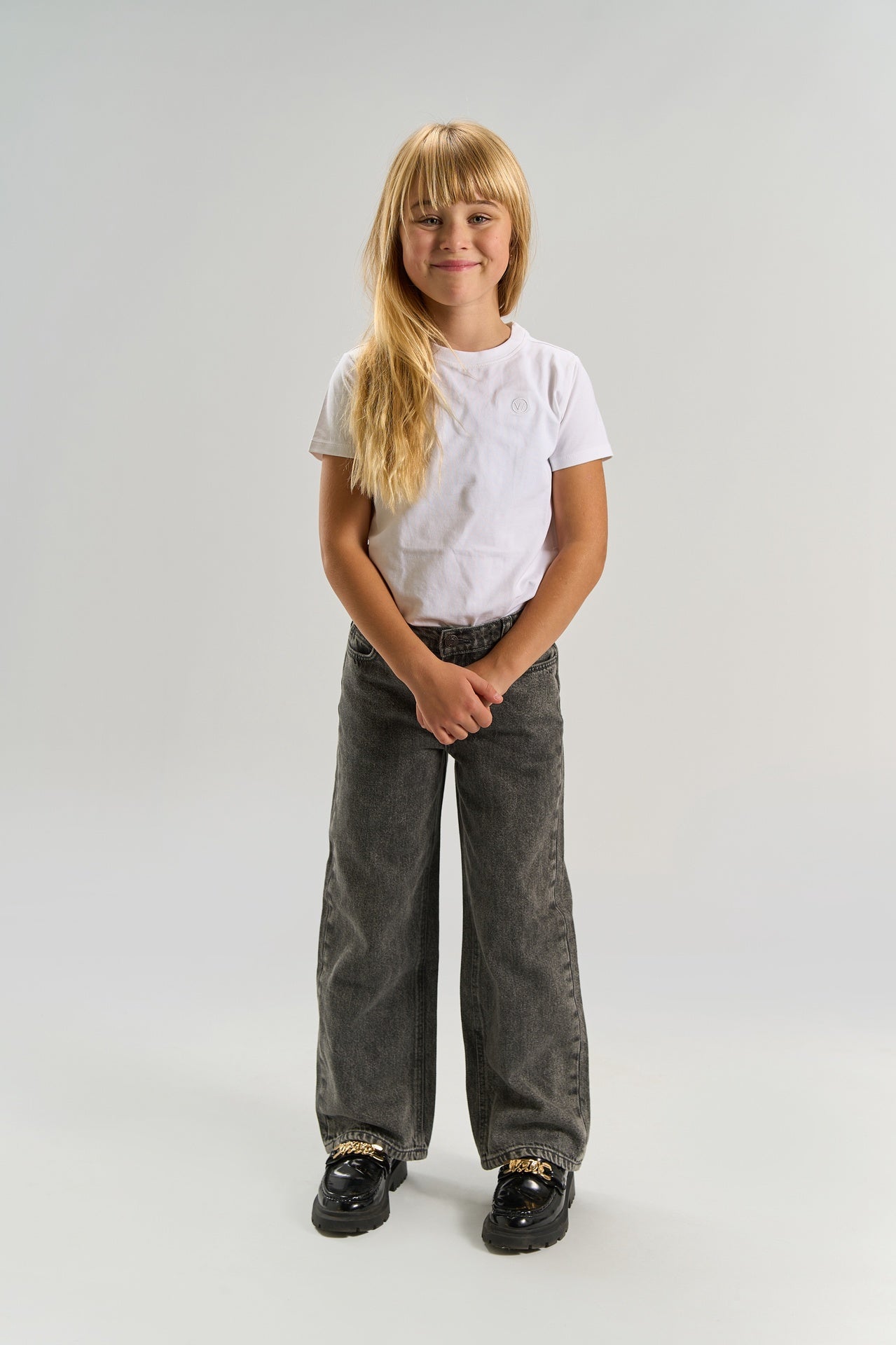 The New | TNLissabon Wide Fit Jeans | Medium Grey Denim