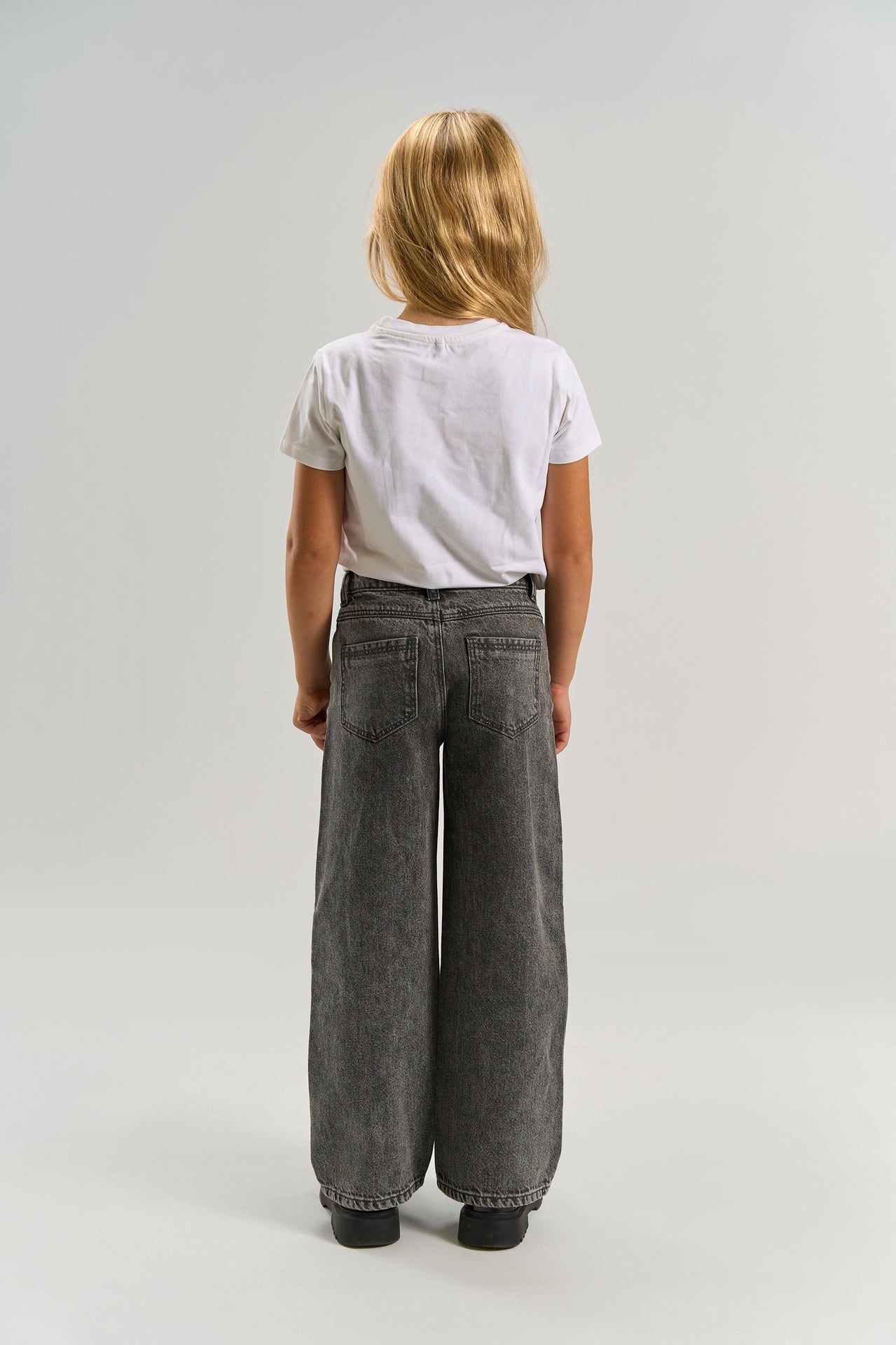The New | TNLissabon Wide Fit Jeans | Medium Grey Denim