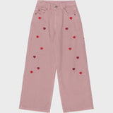The New | TNValentine Wide Fit Jeans | Elderberry EMB TN