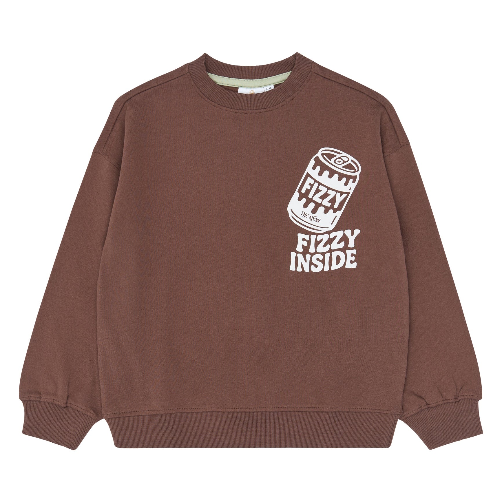 The New | TNValentino OS Sweatshirt | Chestnut