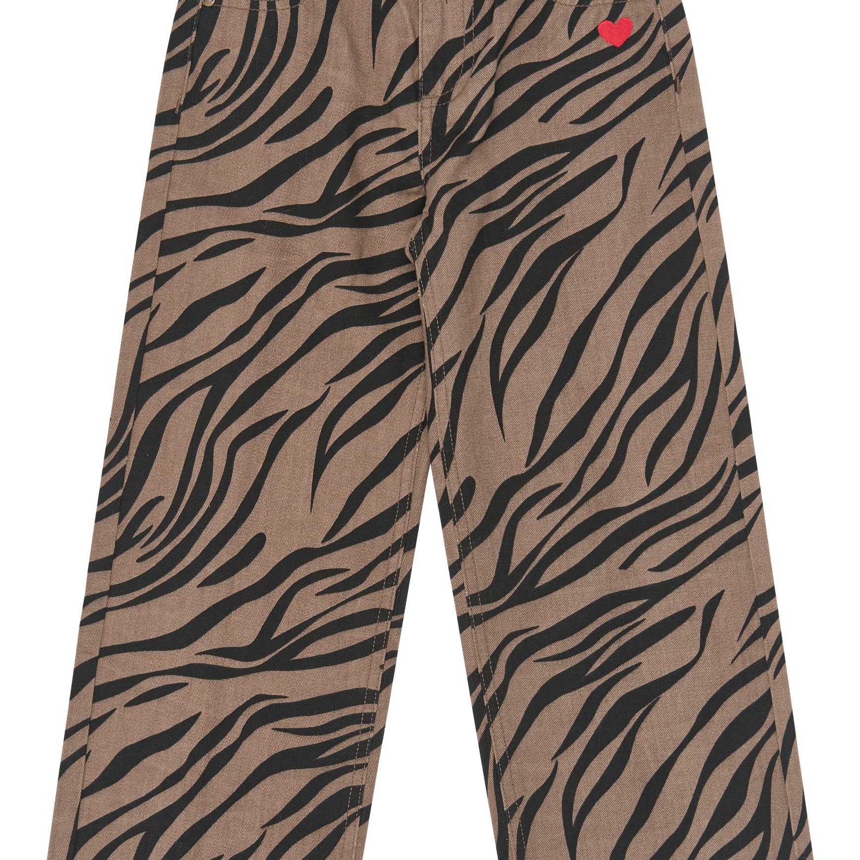 The New | TNVanya Wide Fit Jeans | Taupe Gray AOP TN