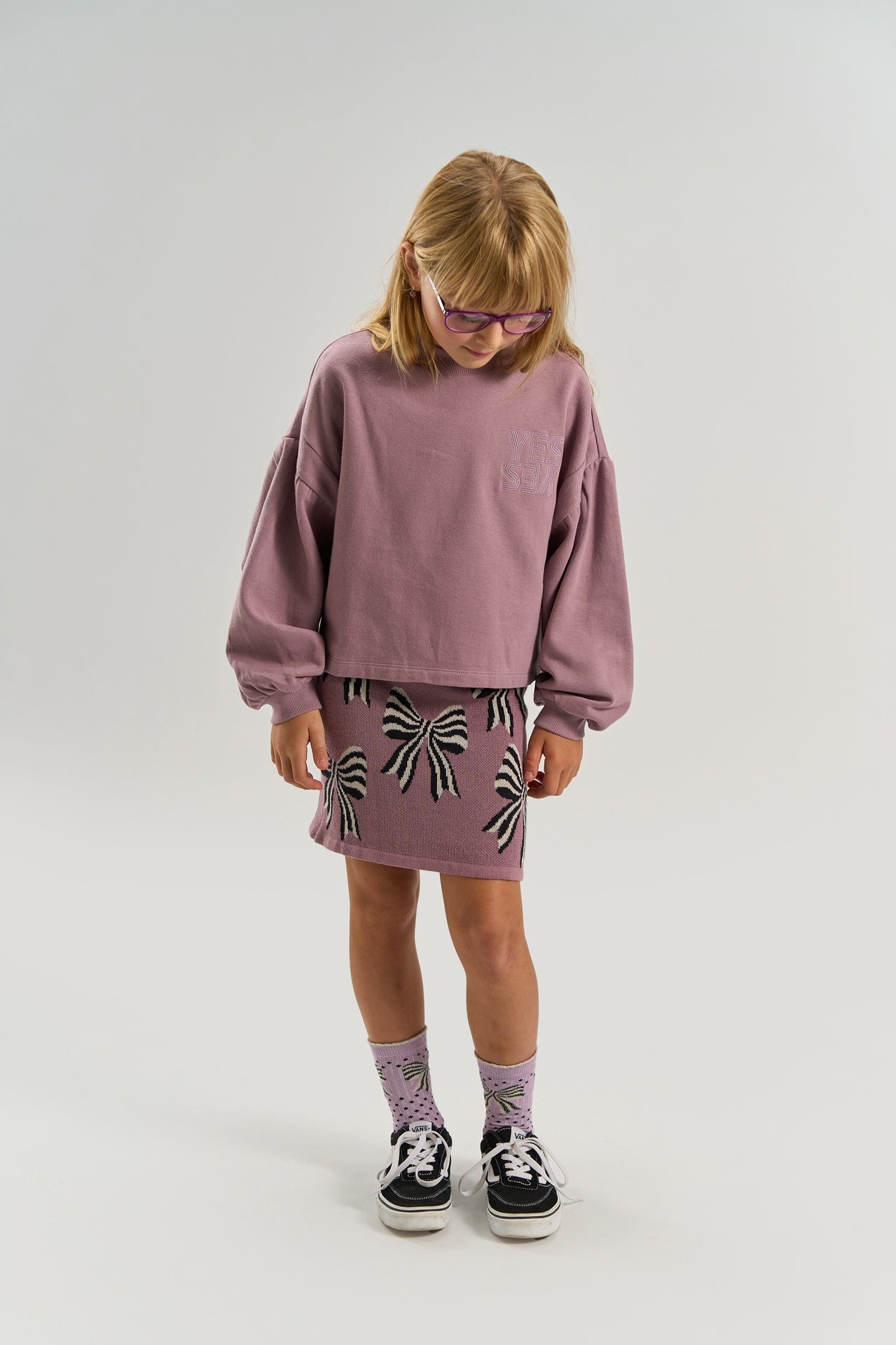 The New | TNVenus Short OS Sweatshirt | Elderberry TN