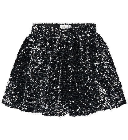 The New | TNYarlin Sequin Skirt | Black Beauty
