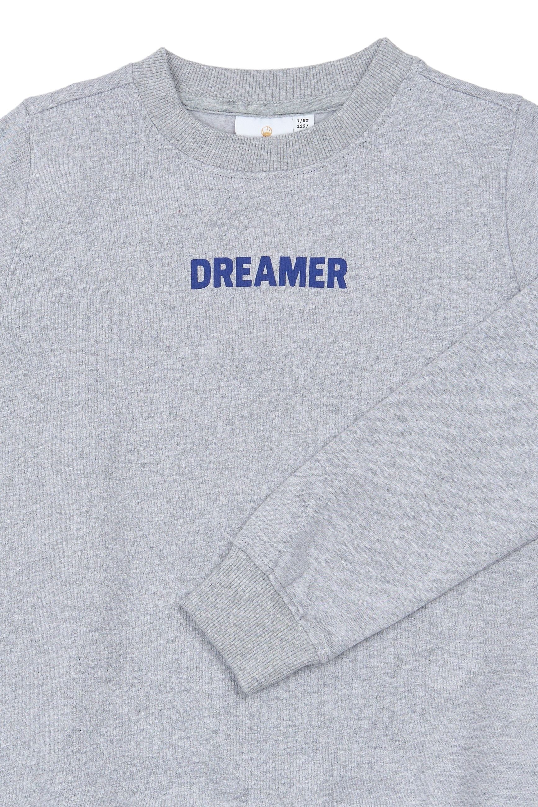 The New | Villard Melange Sweatshirt | Light Grey Melange