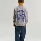 The New | Villard Melange Sweatshirt | Light Grey Melange