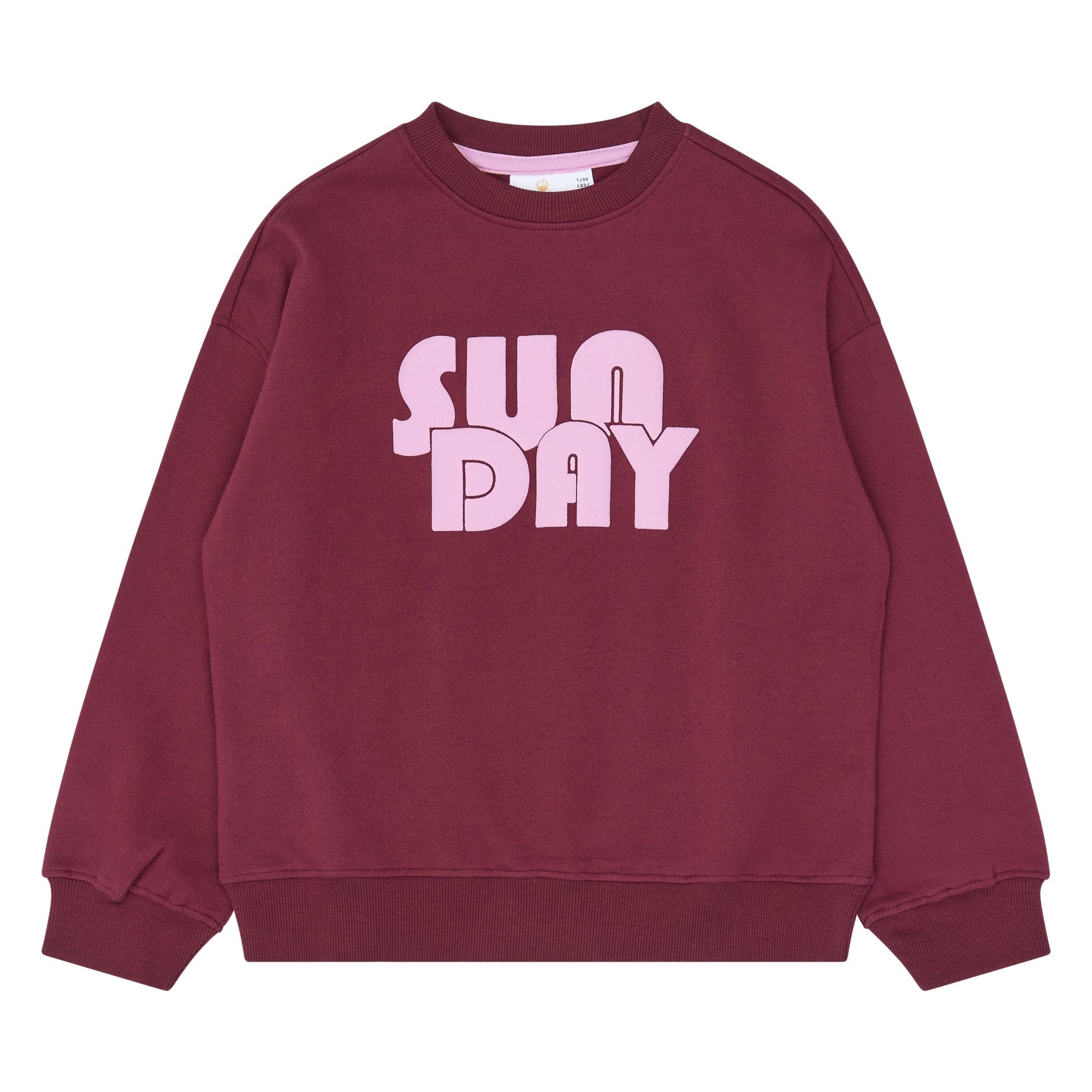 The New | Virna OS Sweatshirt | Burgundy