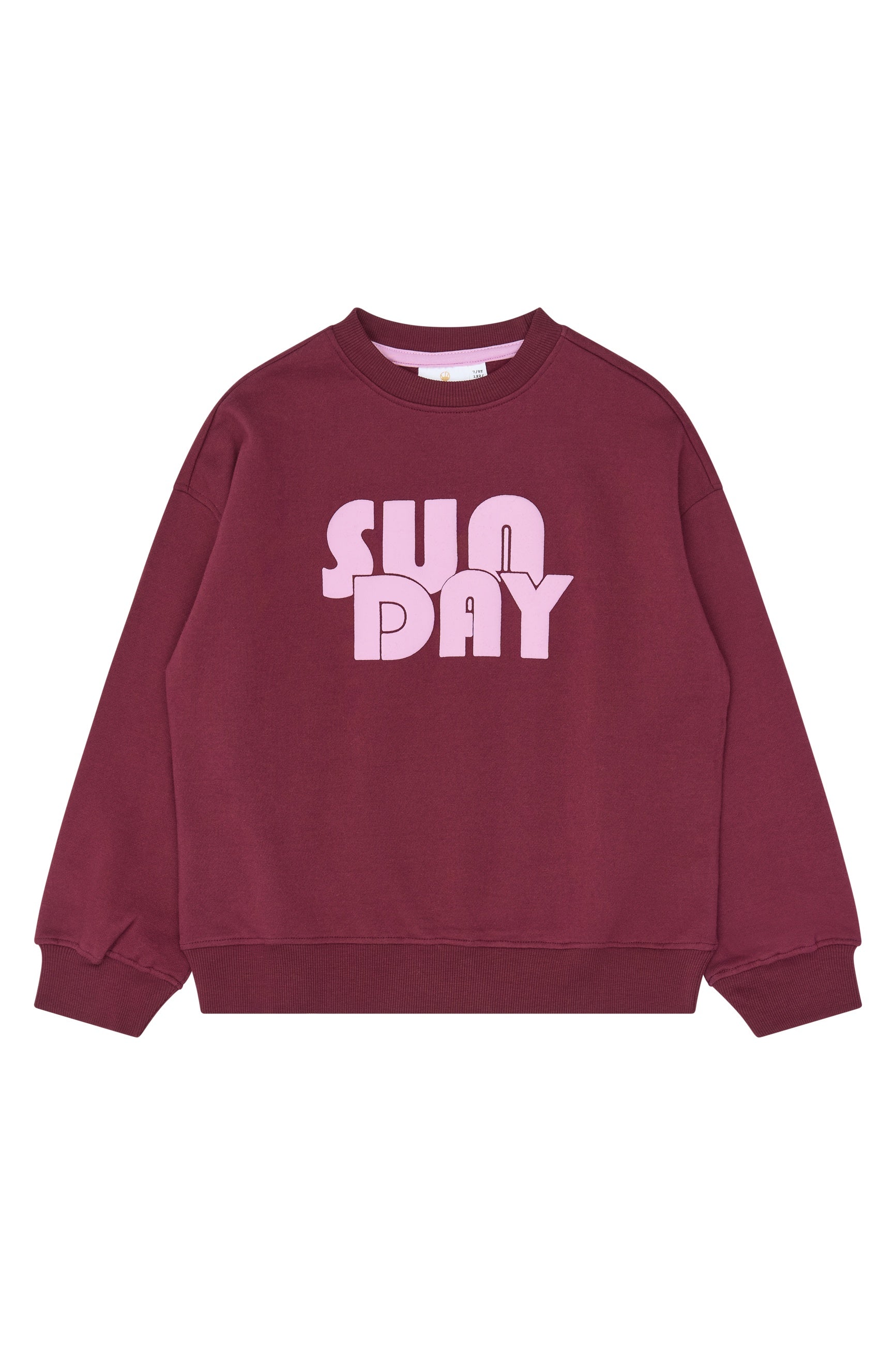 The New | Virna OS Sweatshirt | Burgundy