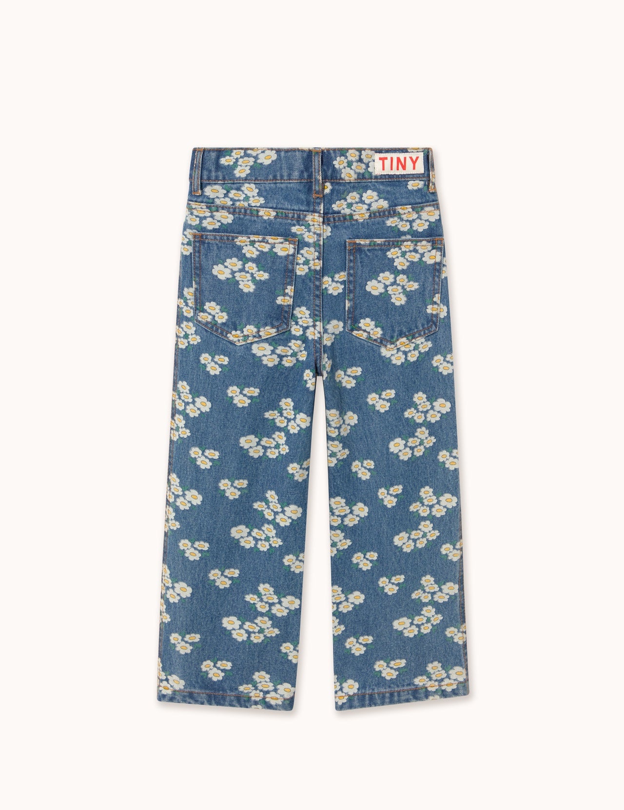 Tiny Cottons | BLOSSOMS DENIM JEANS medium wash denim