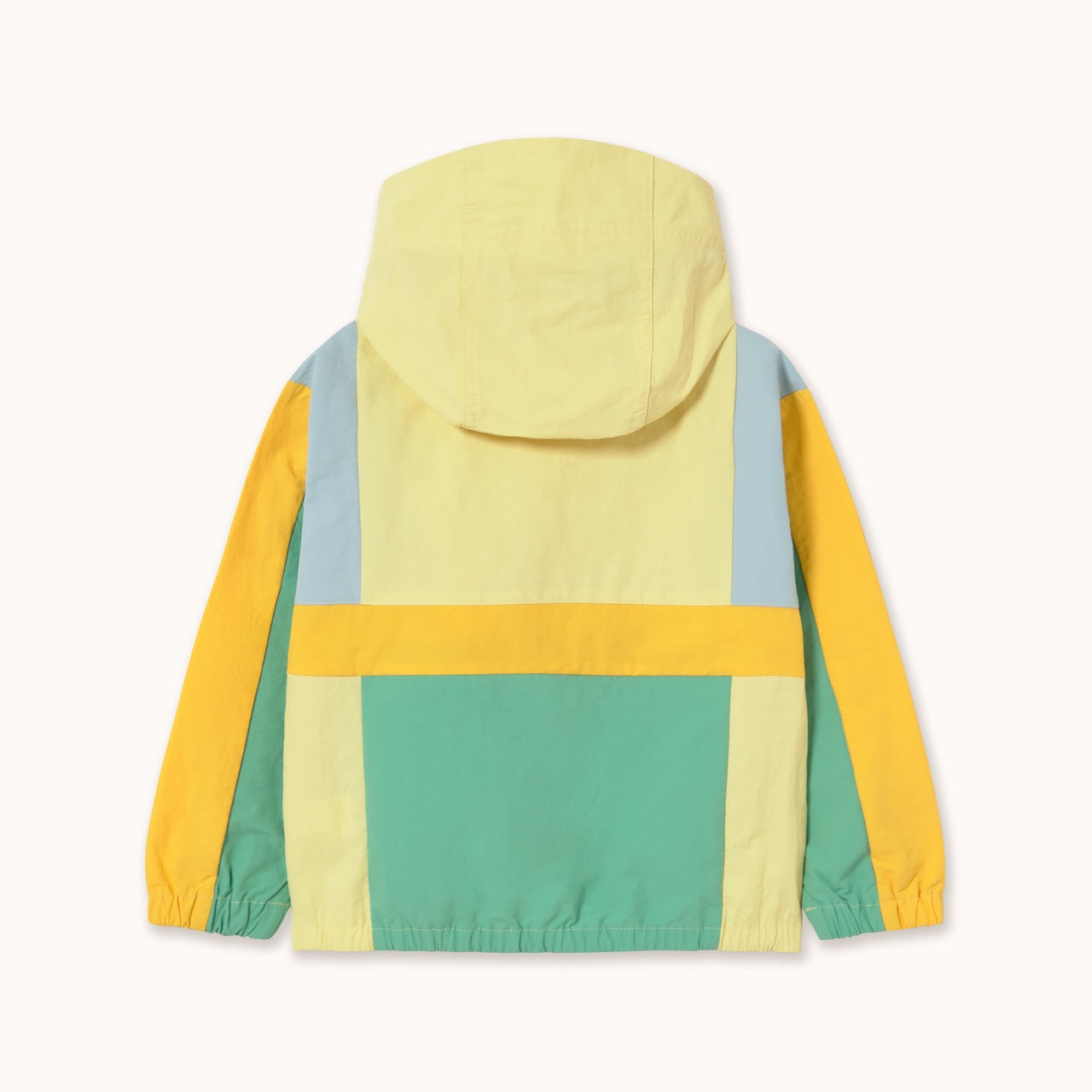 Tiny Cottons | COLOR BLOCK WOVEN JACKET multicolor