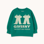 Tiny Cottons | FROG & FROG GRAPHIC SWEATSHIRT dark emerald