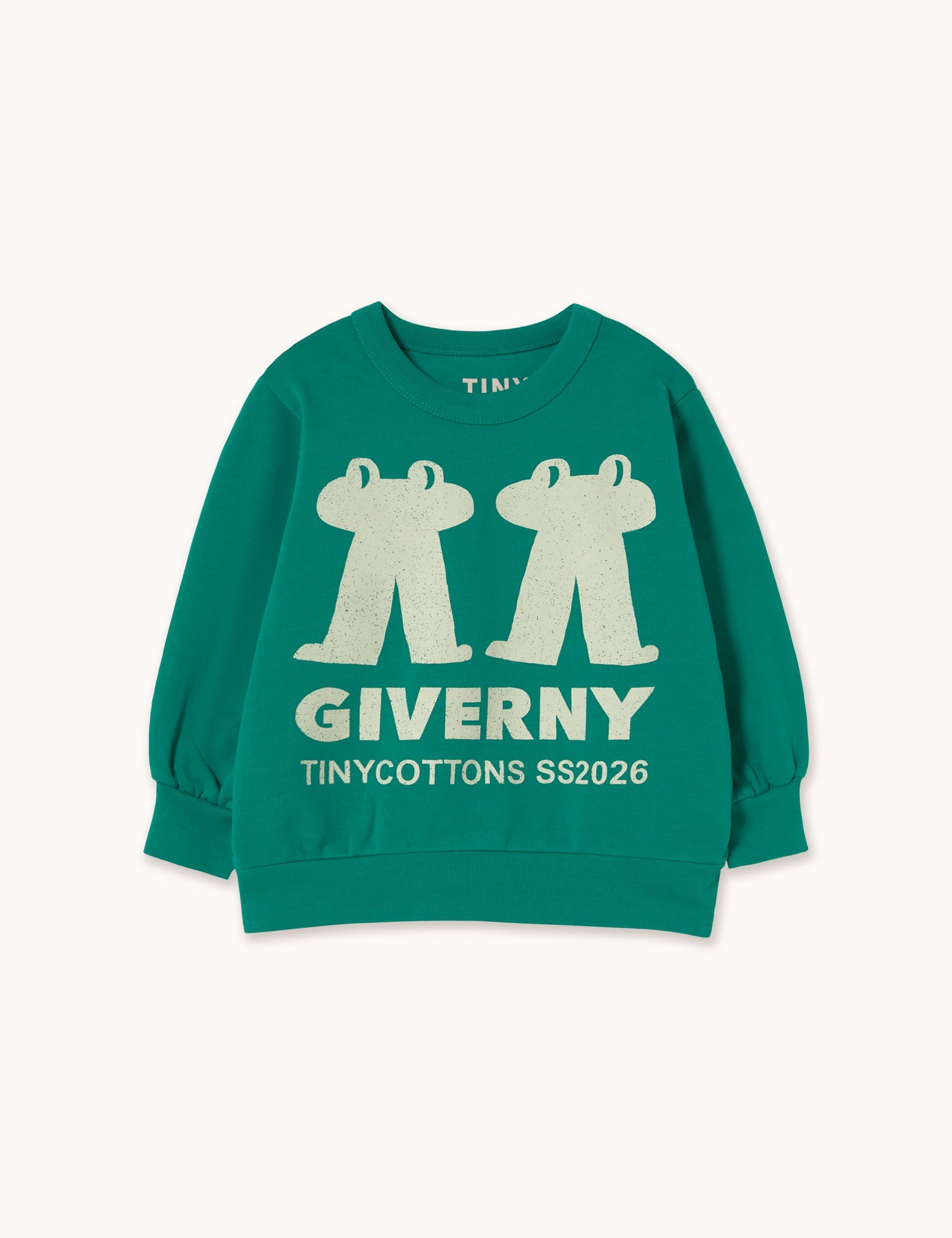 Tiny Cottons | FROG & FROG GRAPHIC SWEATSHIRT dark emerald