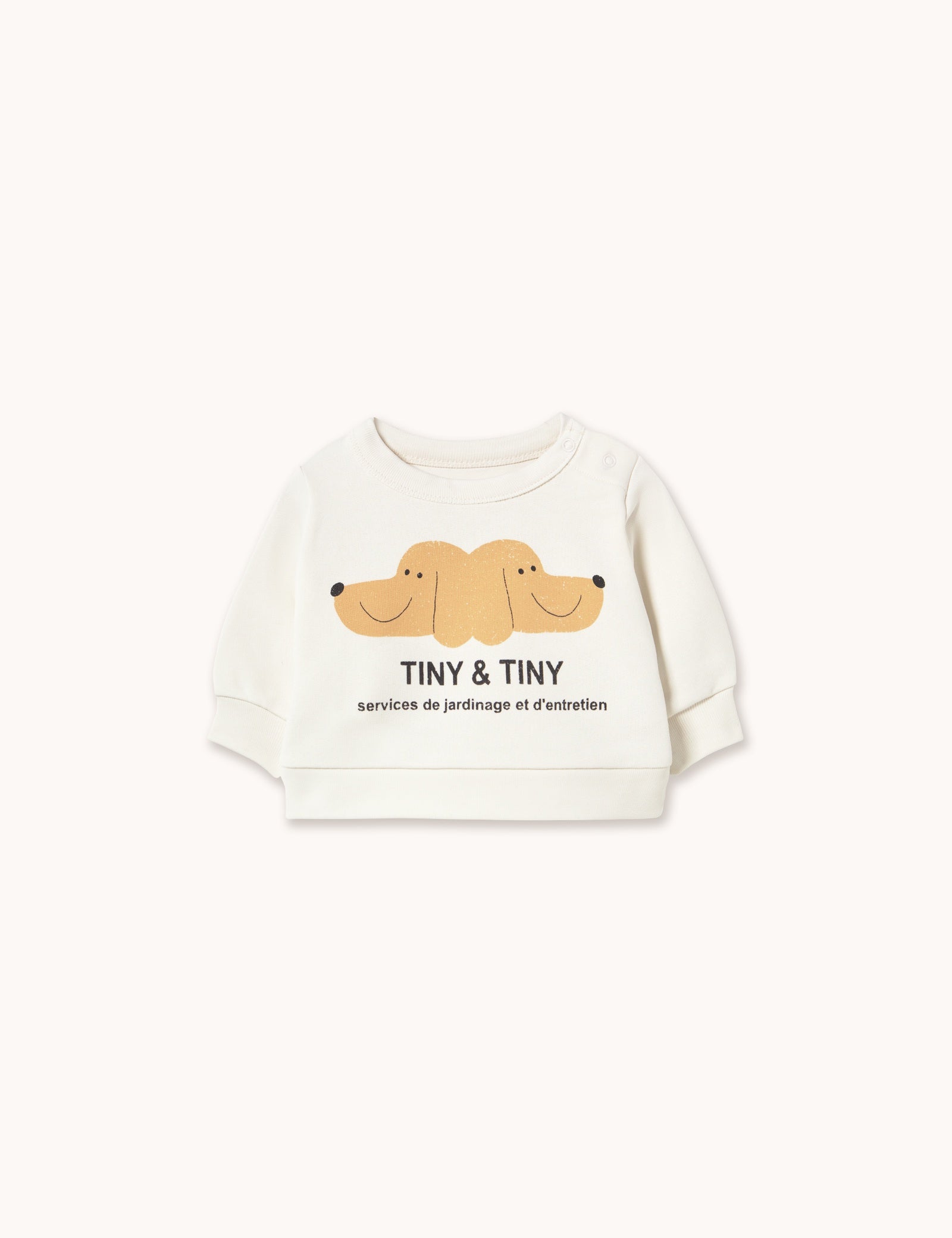 Tiny Cottons | TINY & TINY BABY SWEATSHIRT off-white