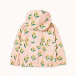 Tiny Cottons |Tiny flower woven jacket | Pastel pink