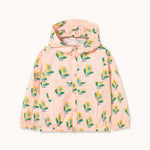 Tiny Cottons |Tiny flower woven jacket | Pastel pink
