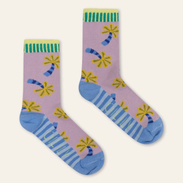 Oilily | Mumbai calf socks orchid bloom