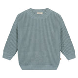Yuki | Chunky knitted sweater | Ocean