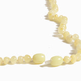 Barnsteen ketting kids 32 cm - Vanille